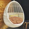 Waterproof Chair Rocking Chair Hanging Basket Chair Papaya Chair Round Cushion Home Textile Accessories