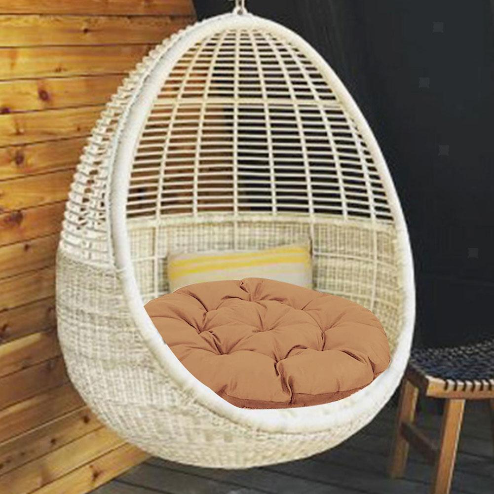 Waterproof Chair Rocking Chair Hanging Basket Chair Papaya Chair Round Cushion Home Textile Accessories