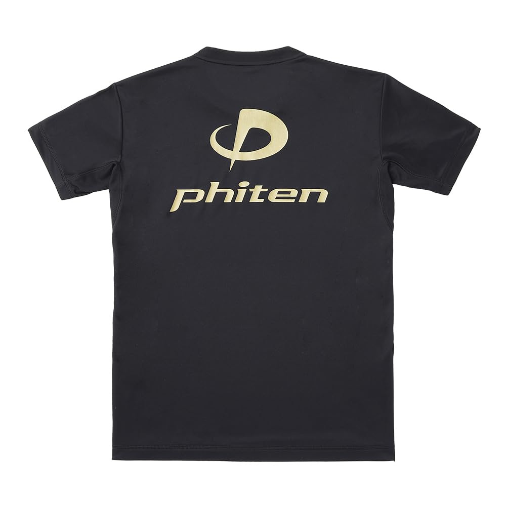 Phiten RAKU Krátký Vysoký Střední 7 Barev na Výběr Tričko Certifikované Asociací Stolního Tance a Volejbalu, Rukáv, Pánské, Dámské, Unisex, Sportovní, Klubové,