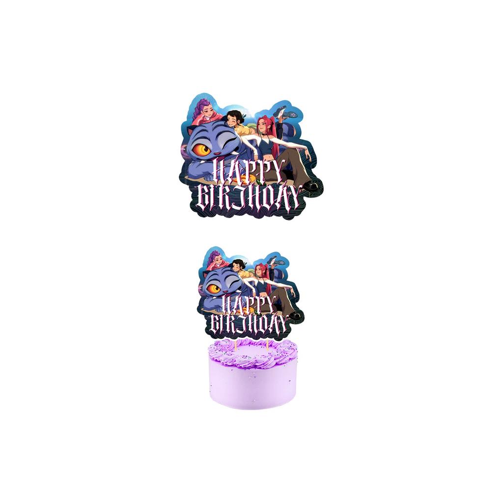 Witch Hunters Birthday Theme Party Decoration Banner Pull Flag Cake Flag Balloon- Set