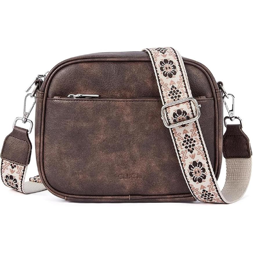CLUCI Crossbody Bags for Women Crossbody Purses for Women Cross Body Bag Crossbody Purse with Adjustable Wide Strap