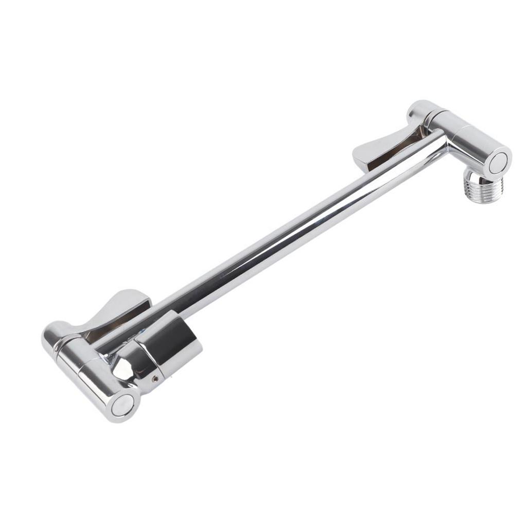 Justerbar buedesign dusjforlengelsesarm Veggfeste for dusjhode på bad