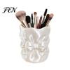 Eyebrow Brush Organizer 3D Printed Bow Makeup Holder, Large Capacity Beauty Tool Desktop Holder Desk Organizer, Bowknot Pencil Storage Container Cup