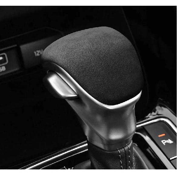 Alcantara Car Manual Gear Shift Grip Handle Knob Protective Cover Panel Shell Cap For KIA K3 Sportage KX1 2018