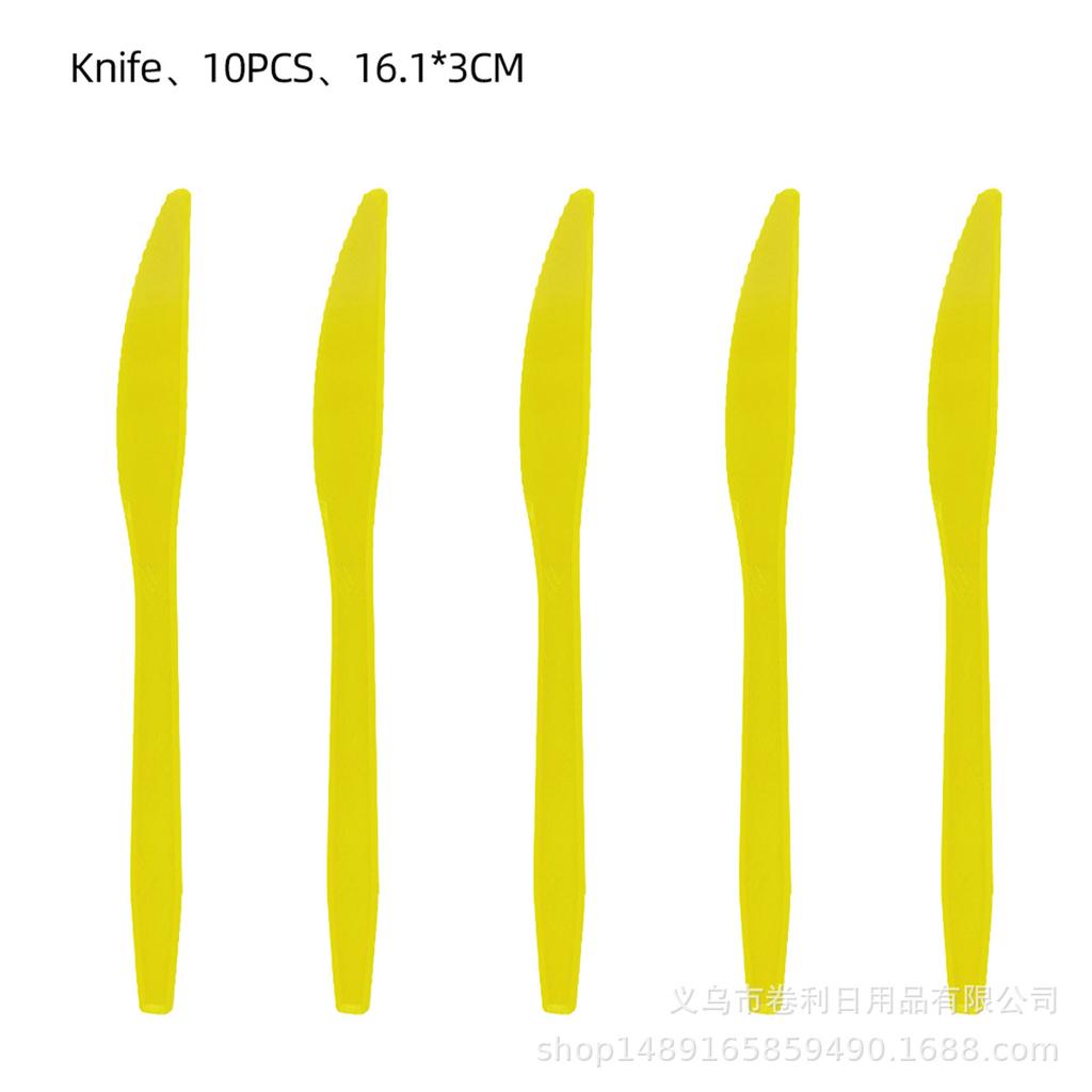 Spring Tea Party Theme Party Supplies Birthday Decoration Tea Party Party Arrangement Tableware Knives Forks Spoons