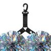 Cheerleading Pompom Holder Cheer Bag Organizer With Snapbutton Durable Hanger For Multiple Poms, Cheer Gear Accessory Girls