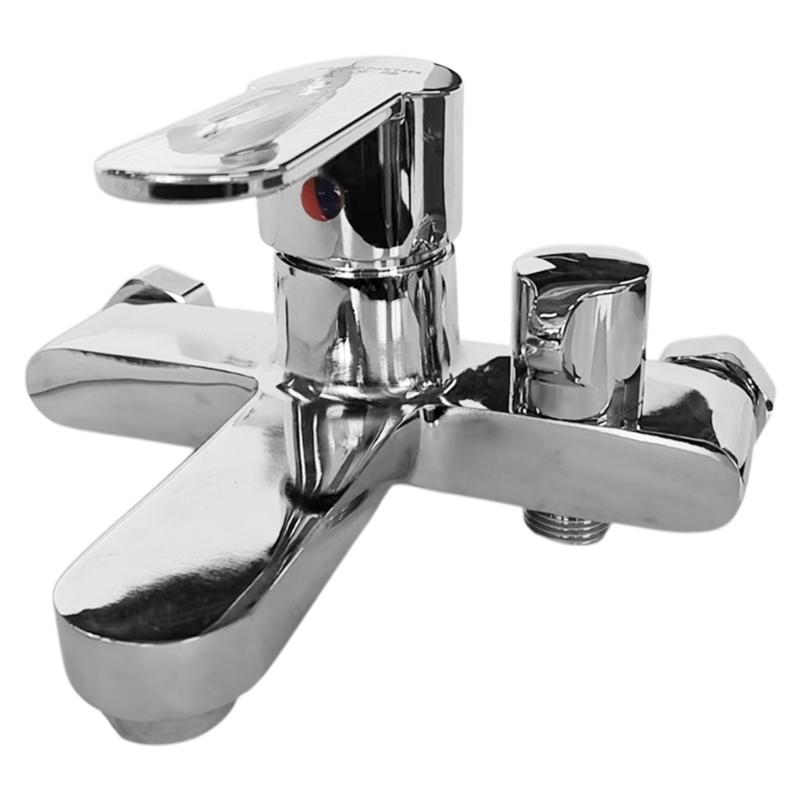 Смесители для душа в ванной Горячая Холодная Вода Ванна Смеситель Ванна Кран Горячая и Холодная Вода Ванна Смеситель Смесительные Клапаны Долговечные 1