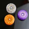 PMMA Ratchet Coin Mechanical Magnetic Push Card Fun EDC Toy Stress-Relief Ratchet Coin ADHD Focus Toy Office Desk Toys Gifts