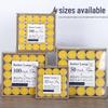 LIEI 2-Hour Smokeless Tea Light Candles, 100 Count