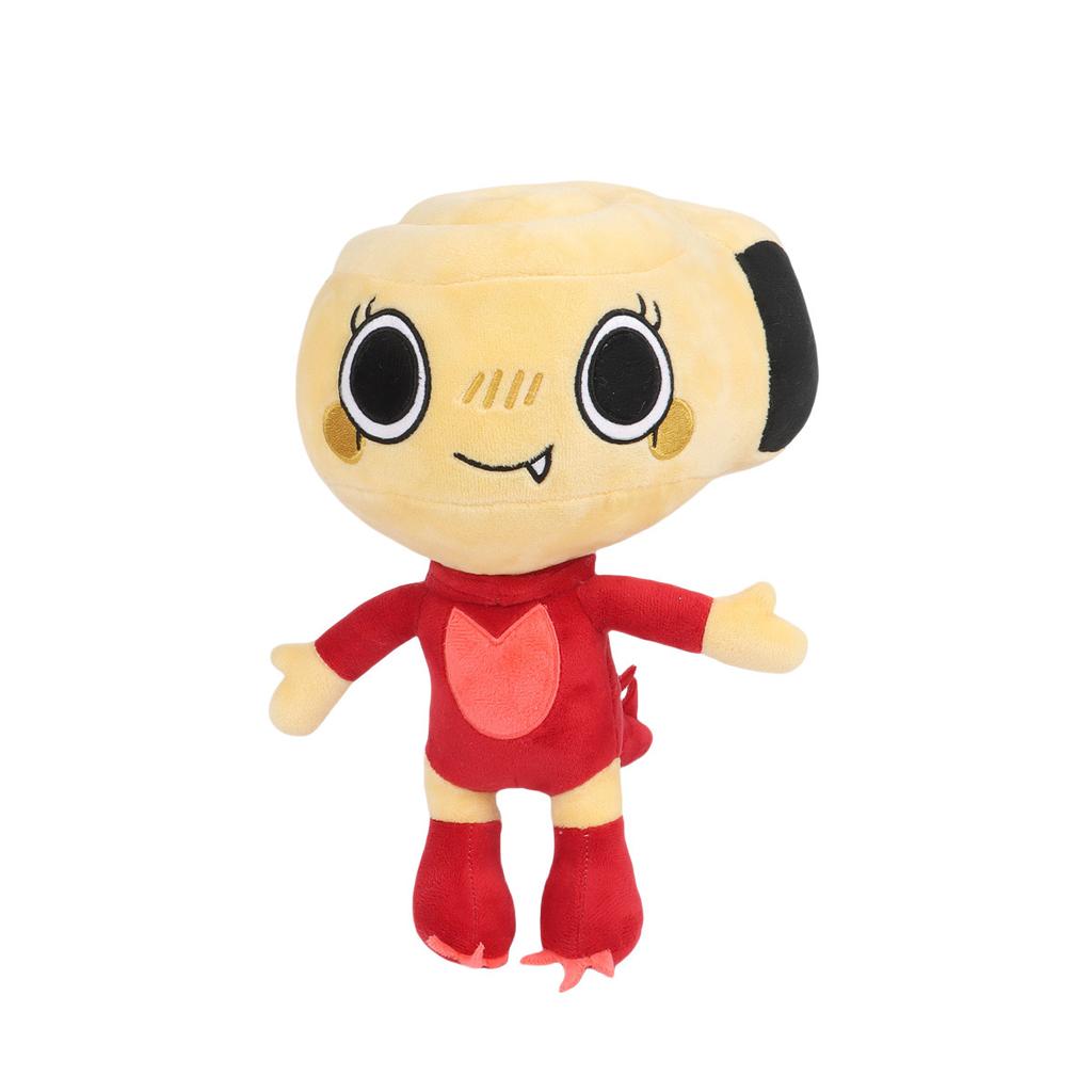Peluche Giocattolo Morbido Stile Cartone Animato Gioco Bambola Imbottita Personaggio Kawaii Decorazione Stanza Ciondolo Zaino Regalo di Compleanno per Bambini Fan