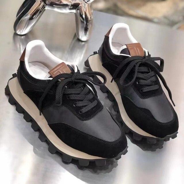 Femei Adidași Dad Chunky Antiderapanți Femei Pantofi Sport Platformă Negru Exterior Mers Tenis Pantofi Vulcanizați Femei Iarnă