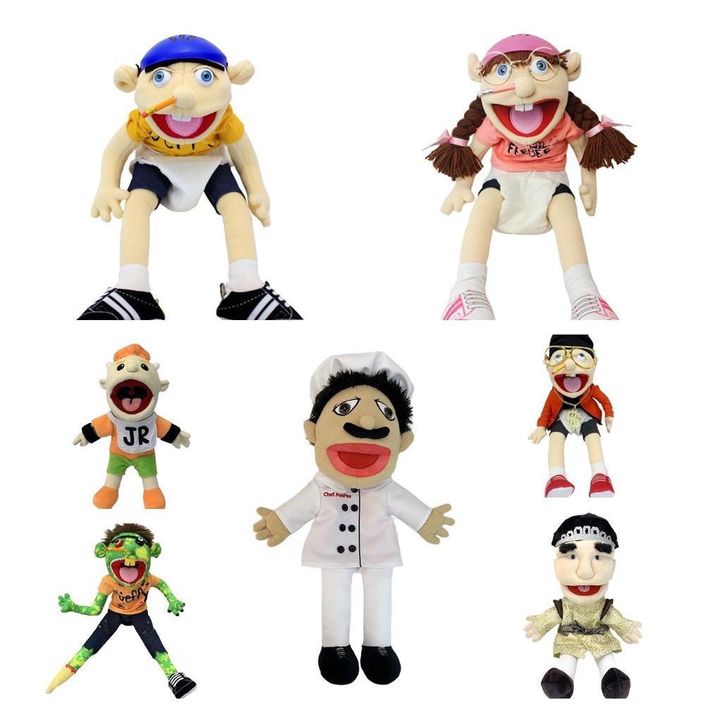 Jeffy Junior Chef Zhu Cartoon Plush Toy For Parent-child Interaction