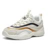 FILA Ray Vntg Low Running Shoes Gs White/Gold Women's F12W011104FWD