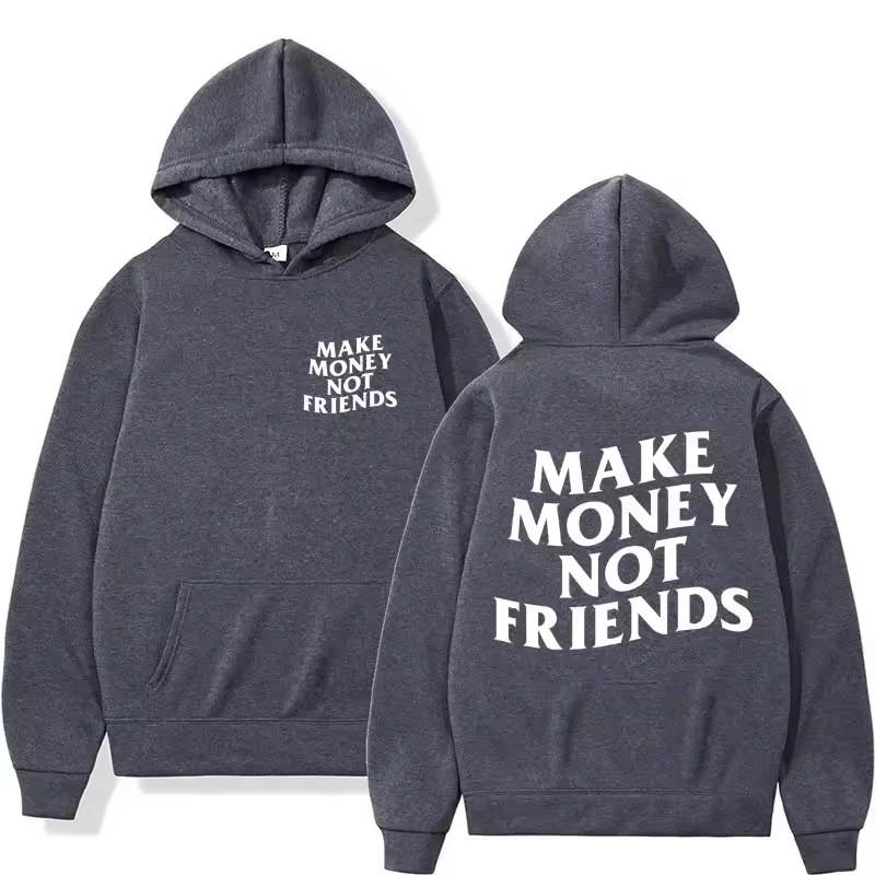 Funny Need Money Letter Print Hoodie Fashion Design Men's Women's Sweatshirt Fleece Couples Casual Streetwear Hoodies Tops