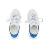 Alexander Mcqueen Oversized Sneaker Smooth Calfskin Low Top Casual Shoes Women's White Blue 553770WHGP79086