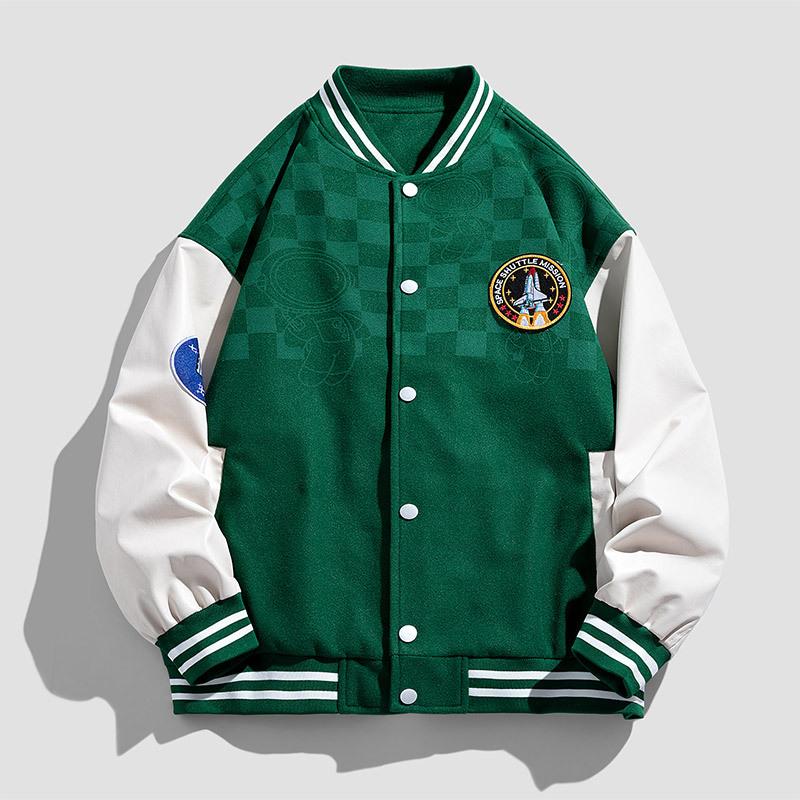 

Весенне-осенняя куртка мужская трендовая свободная повседневная модная универсальная верхняя часть модный бренд Ruffian красивое пальто XXXL зелёный