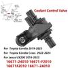 NEW Coolant Flow Control Valve 16671-24010 16671-F2010 For Toyota Corolla Cross UX200 2019-2023 Cooling Water Valve 1667124010