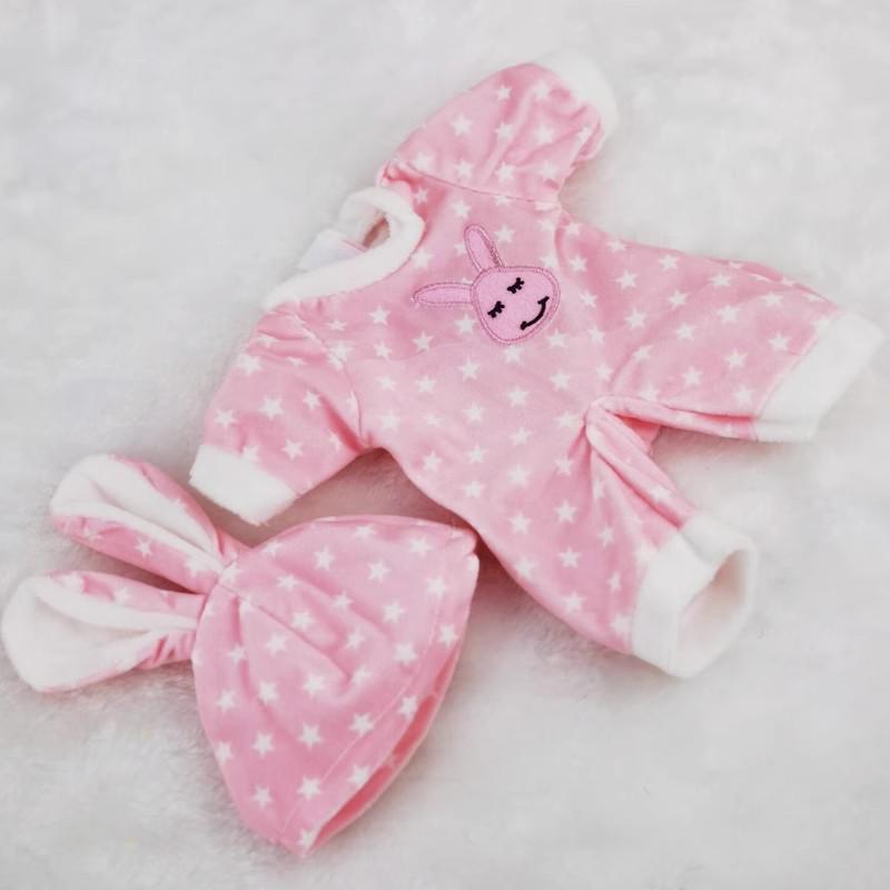 30cm Sommer Spaß Reborn Puppenkleidung: Kaninchen & Frosch Outfit für American Girl Puppe