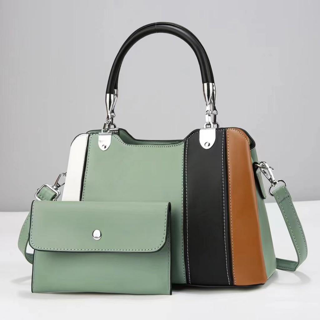 Stylish Color Block Tote Bag Versatile Designer Handbag For Women In Various Colors