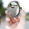 2 Pcs Car Blind Spot Rearview Mirror 360 Degree Rotation Hd Wide Angle For Safe Driving Reverse Assistance
