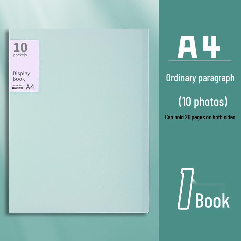 Prenatal Checkup A4 Transparent Multi-Layer Binder for Documents, Certificates, and Sheet Music.