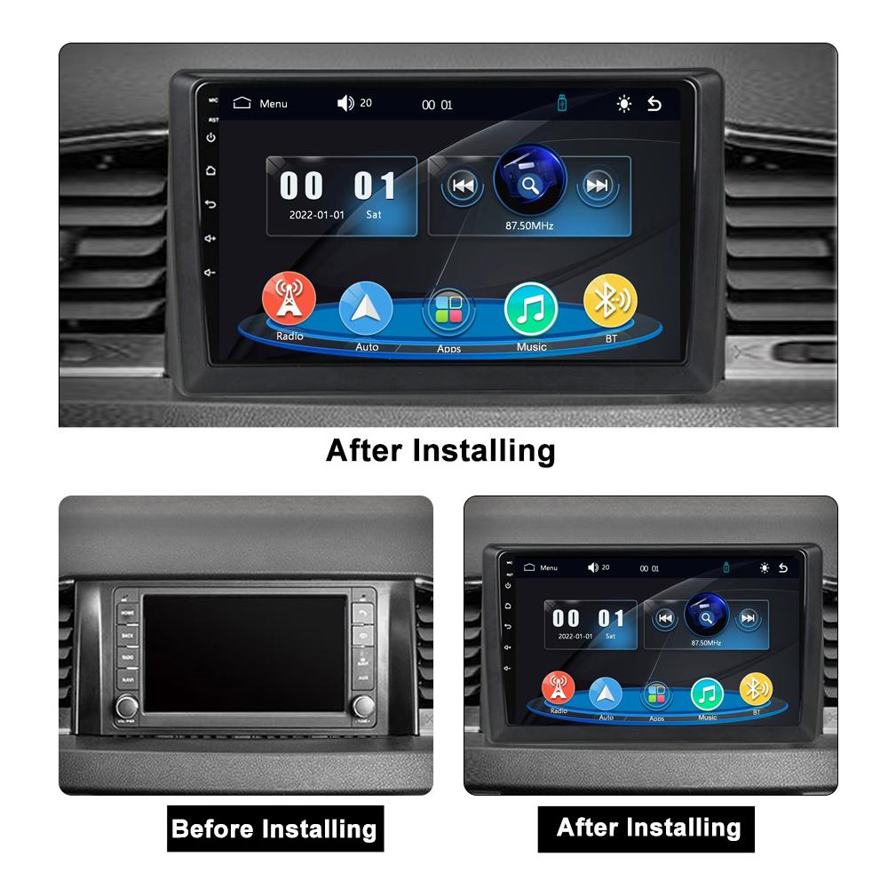Car Radio Multimedia MP5 Player Head Unit Stereo BT For UAZ Patriot 3 2016-2024