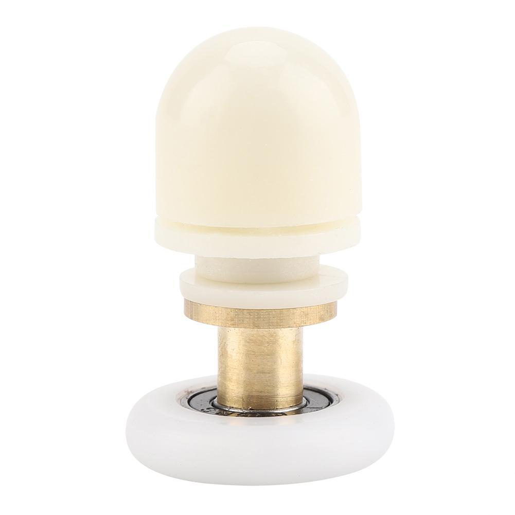 8pcs Brass ABS Sliding Glass Shower Door Rollers Runners Pulleys Bathroom Doors Hardware (27mm)