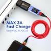 Magnetic Cable 3A USB Magnetic Phone Charger Data Cord USB Type C Cable Magnet Fast Charging Cable Micro USB Charge Wire