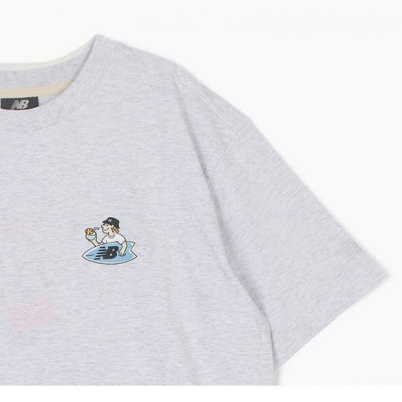 New Balance Tee Lqj Nbnefco243 16 Uni Nb Boy Board Shop Short Sleeve Tee  S