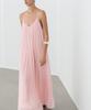 Masimodutti Fluid Pleated Strap Dress