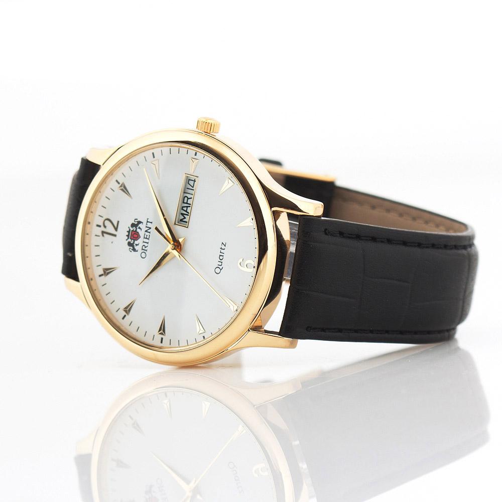 Olienteu Korean-Made Men'S Leather Band Wristwatch Ot7709Mc
