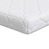 Foam Mattress Breathable Quilted Topper for Superior Back Support Firm Natural Coconut Fiber Jacquard Fabric Single Bed 60x120cm