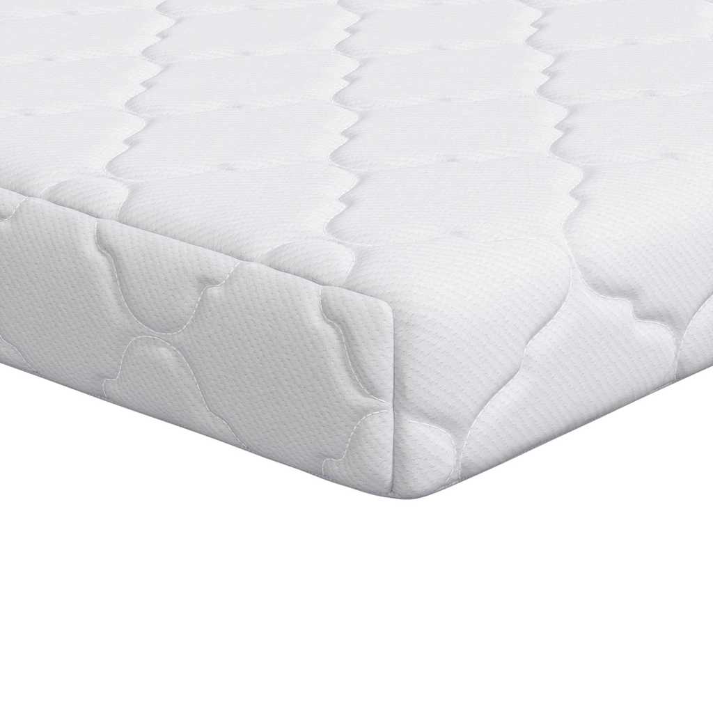 Foam Mattress Breathable Quilted Topper for Superior Back Support Firm Natural Coconut Fiber Jacquard Fabric Single Bed 60x120cm