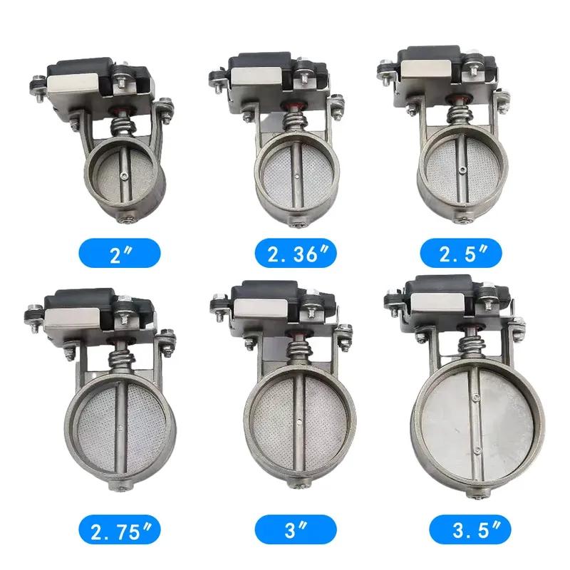 Elektrisches Abgasregelventil 2"/2,25"/2,5"/2,75"/3" Abgasregelventil - Niederdruck für Abgas Catback Downpipe