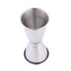 Rolled Cup Edge Cocktail Jigger Dual Shot Ounce Cup Stainless Steel Measuring Cups  Brandy