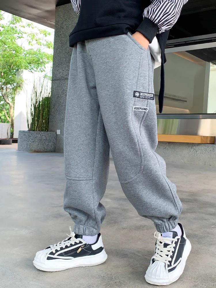 Herbst 2025 Jungen Weite Sporthose - Lässige Lange Hose für Kinder