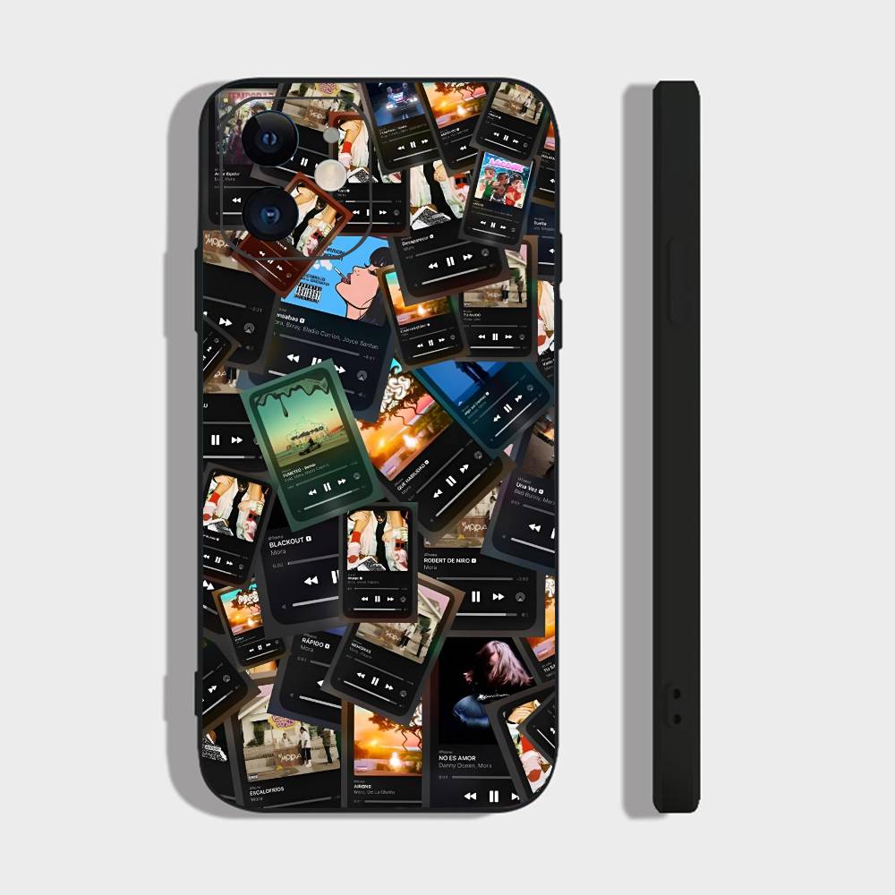 D-Dellafuente-e F C For IPhone 13,17,11,12,16,14,15,Plus,Pro Max Soft Silicone Black Phone Case