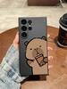 Cartoon Cute Capybara Phone Case For Samsung Galaxy S24 Ultra S23 FE S22 S20 Plus A73 A72 A71 A55 A54 A51 A50 A35 A15 Cover