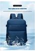 Versatile Wear-Resistant Business Laptop Backpack with Wet/Dry Separation & Trolley Sleeve