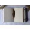 Leather Journal: Triple Moon Stone Embossed Book of Shadows