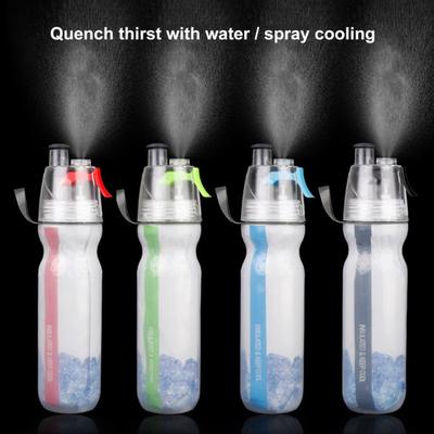 Insulated Water Bottle Food Grade BPA Free Leakproof Spray Function Outdoor Sports Drinking Water Cup for Workout