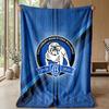 Coperta in Pile Flanella Canterbury-Bankstown Bulldogs Coperta Calda e Accogliente per Divano Letto Viaggio Uso in Tutte le Stagioni