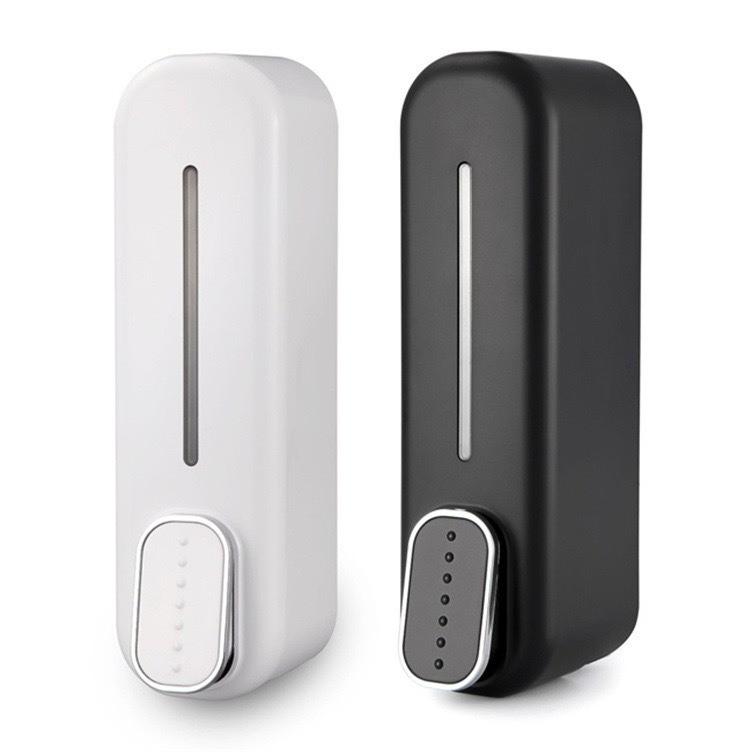 Modern Minimalist Wall Mount Hand Press Soap Dispenser For Hotels Bathroom Use