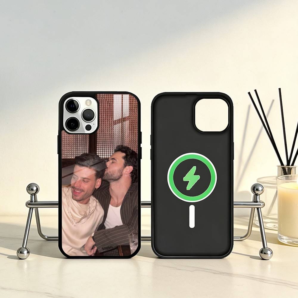 TV H-Heated R-Rivalry Phone Case For iPhone17,16,15,14,13,12,11 Plus,Pro Max Magnetic For Magsafe Wireless Charging