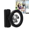 Dual Magnetic Phone Holder 360 Degree Rotation Multi Angle Adjustment Strong Magnetic Phone Mount for Cart Gym