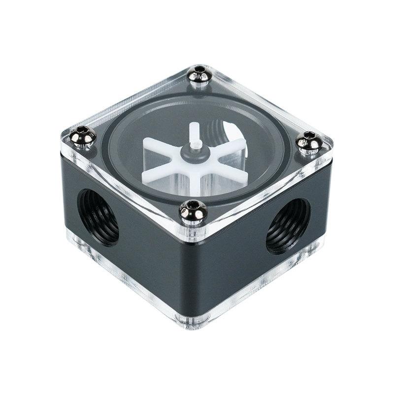 Black ,White Water Flow G1/4''x3 Thread Water Cooling POM Flower ,Computer Cooling Accessory ,Drop Shipping