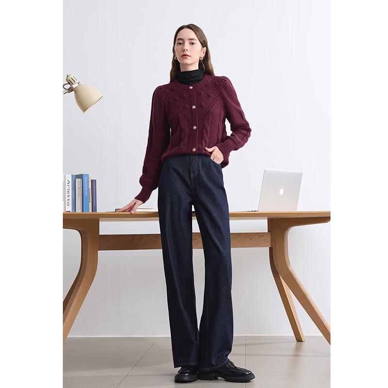 Betu Women's High-Waist Wide-Leg Jeans