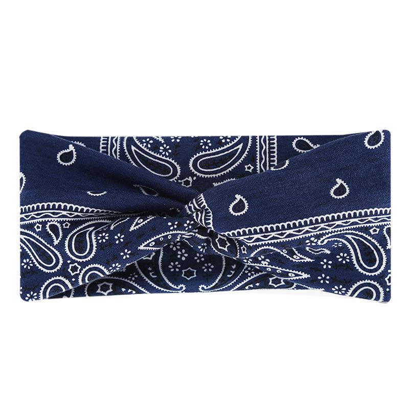 Headbands Collection: European & American Styles, Bohemian Cashew, Sports, New Antiperspirant & Sweat-absorbent Cross Yoga Elastic Headbands.