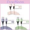 Silicon Green Typec Charging Cable With Fast Charging For Huawei Xiaomi Vivo Oppo Devices