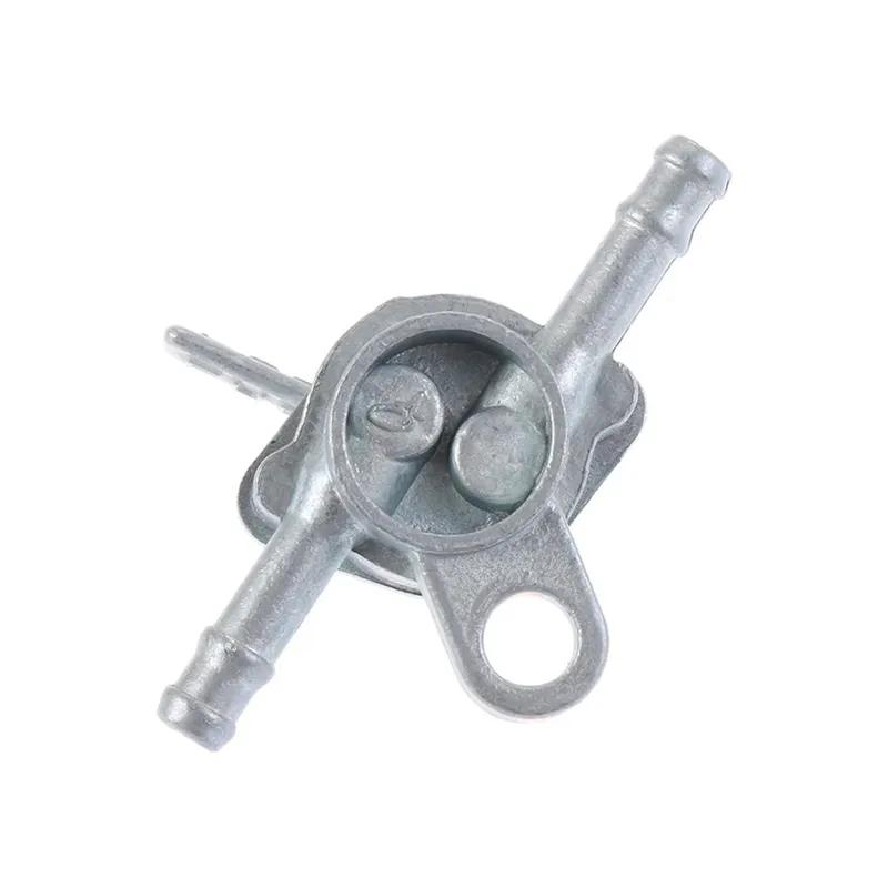 2pc Universal Motorcycle Scooter SUV Inline Petrol Fuel Tap on-Off Switch Motobike for 90cc 110cc 120cc 125cc 140c